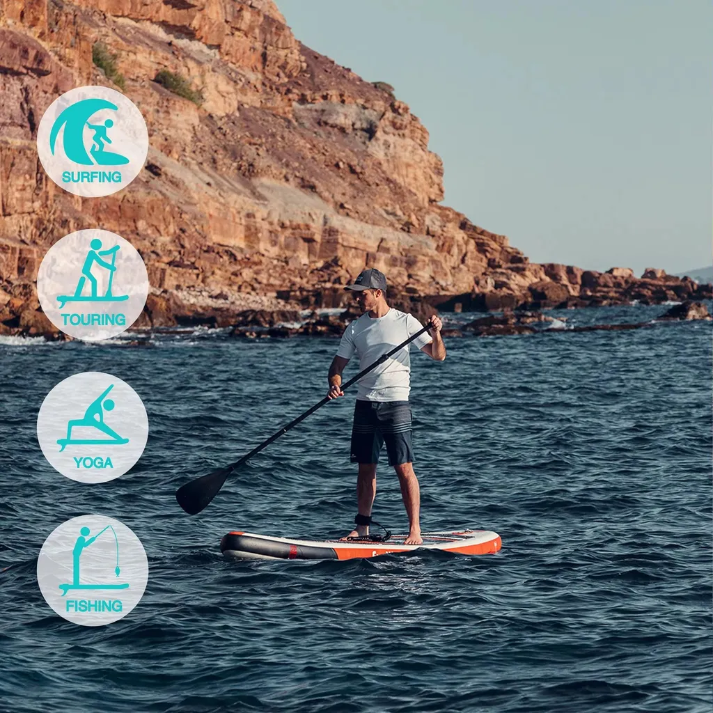 Planche de paddle gonflable SUPFW03A - Stabilité et construction robuste - 5
