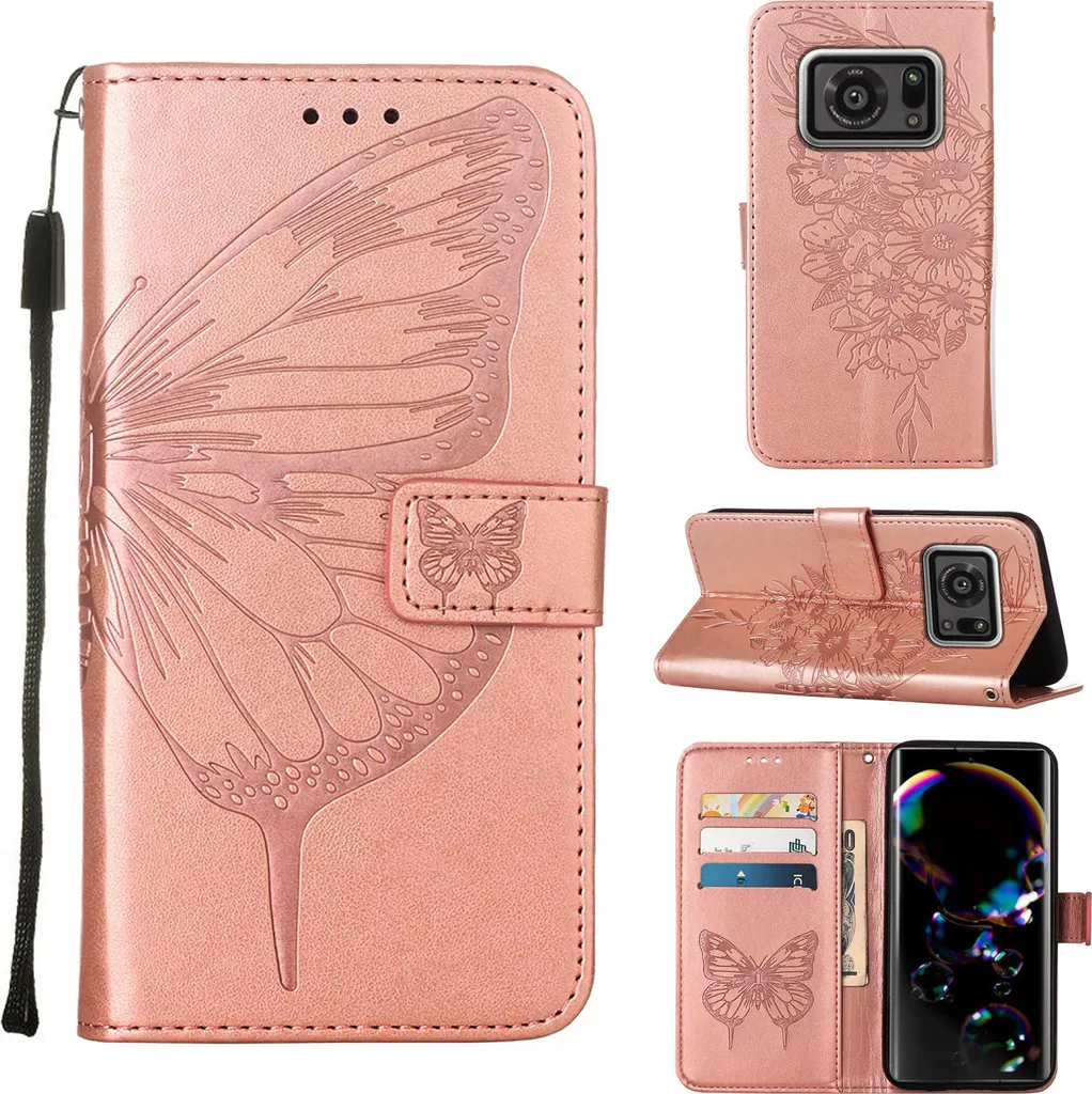 Cover Sharp Aquos R6 Anti-Urto Farfalla | Praticità e Protezione