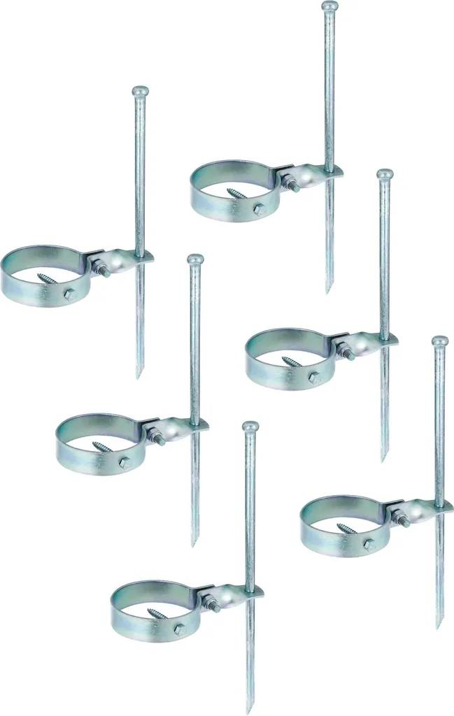Ancre de Balançoire Ø 80 mm en Acier Galvanisé Jaune Longueur 390 mm
