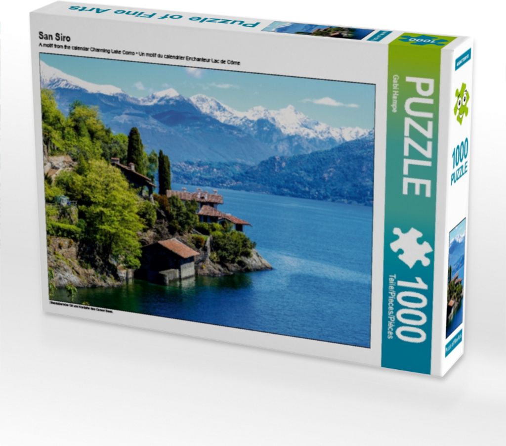 CALVENDO Puzzle San Siro | 1000 Teile Lege-Größe 64x48cm Foto-Puzzle für glückliche Stunden