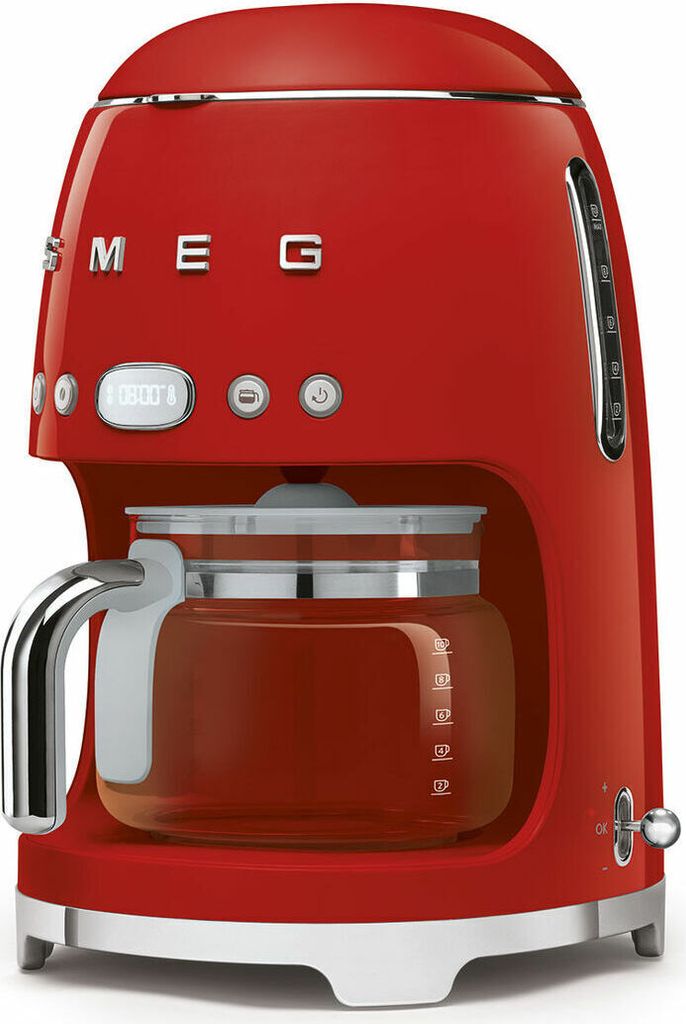smeg DCF02RDEU rot Filterkaffeemaschine Produktbild 