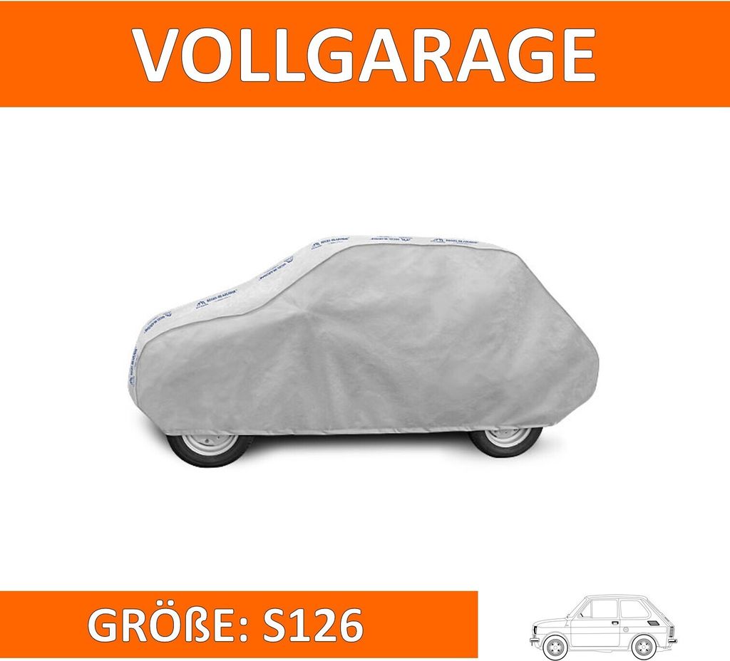 Autogarage Vollgarage Auto Schutzhülle Car Cover Autoabdeckung S126 300-310 cm