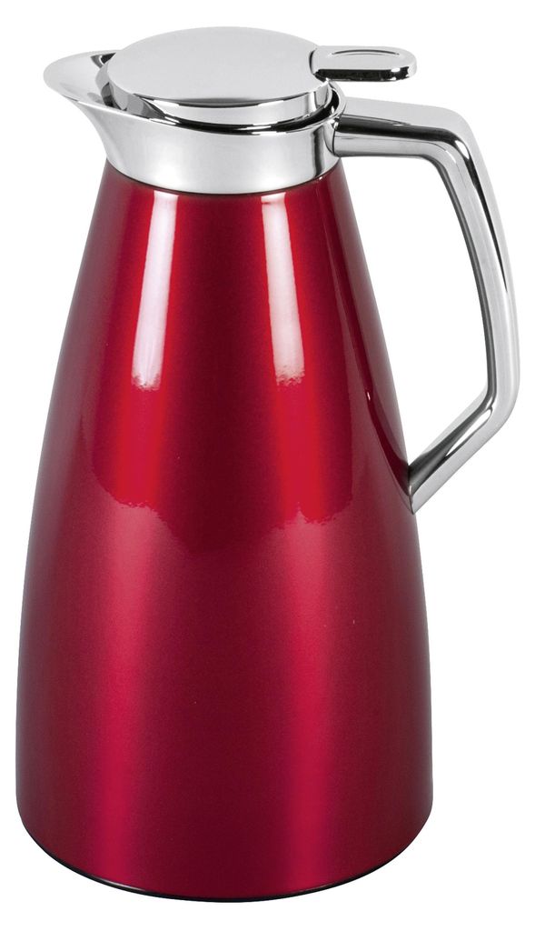 Emsa F4140300 Plaza Isolierkanne. 1 Liter. Rot Produktbild 