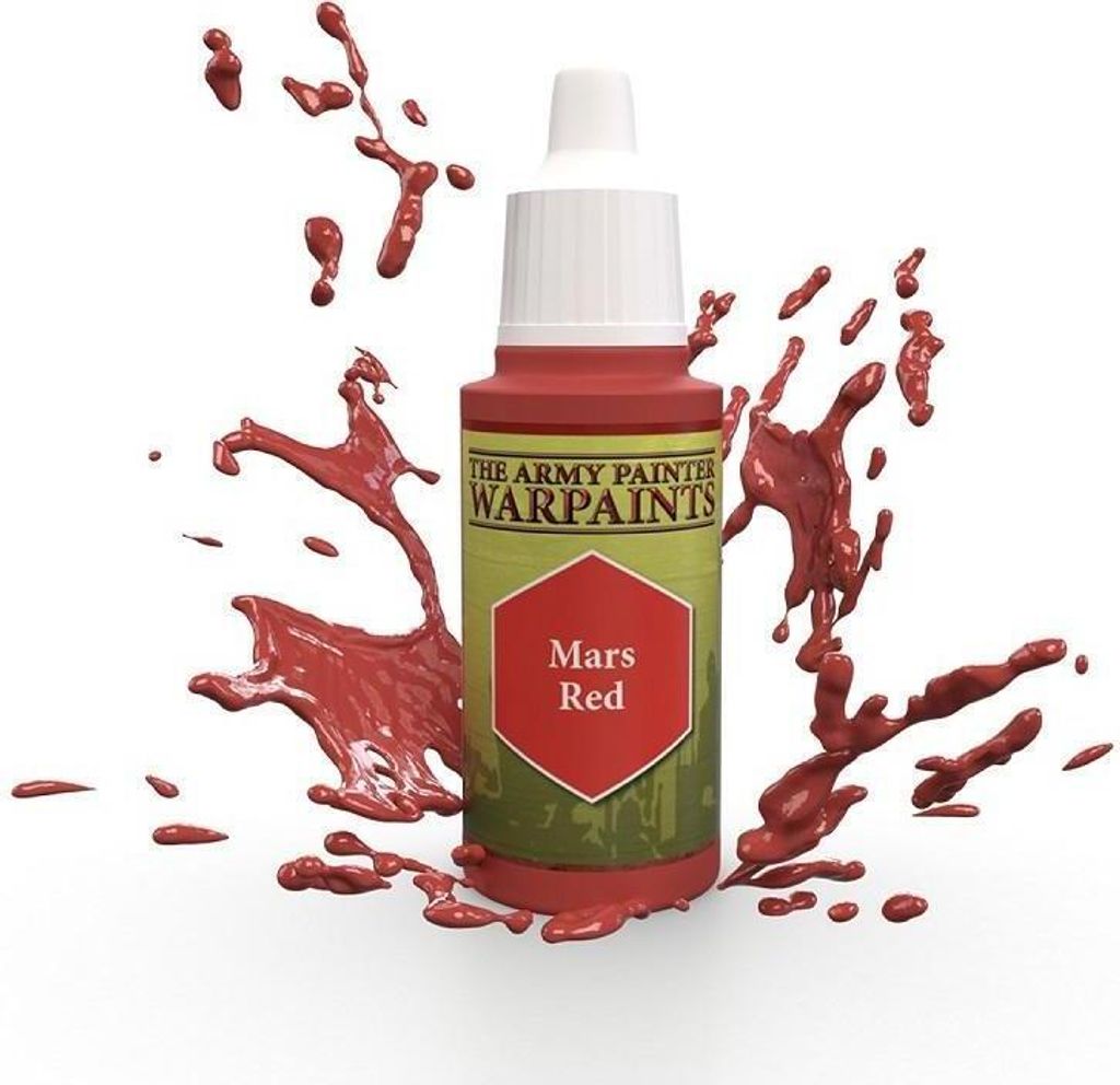 Warpaints Mars Red – Acrylfarbe für Miniaturen und Modellbau