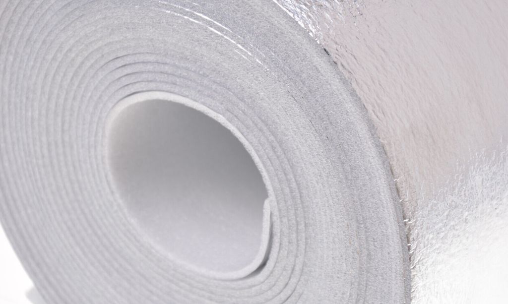 Aqbau 5 X 0,5 M Termosifone Reflexionsfolie Con Colla