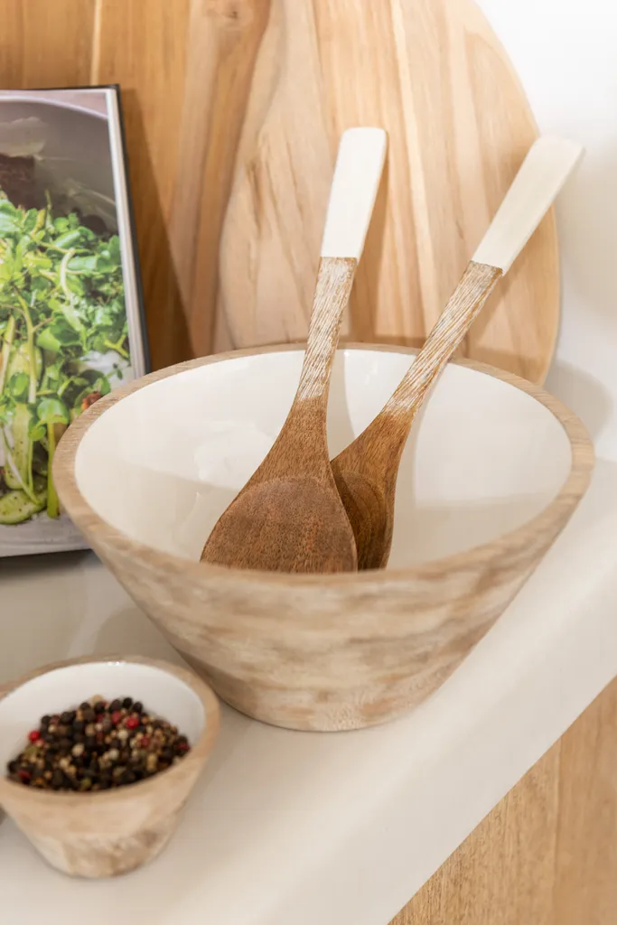 Coupe J-Line bois de manguier grand format : décorez avec authenticité - 3