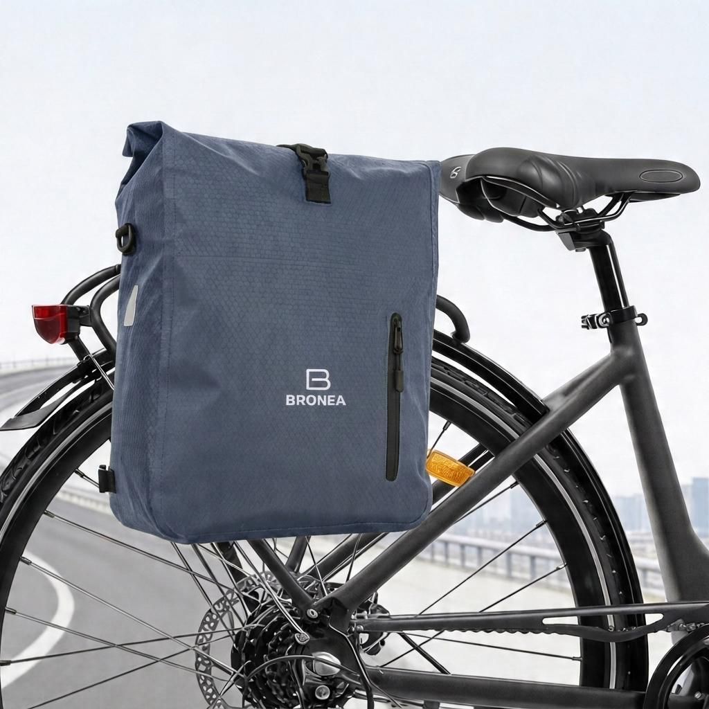 BRONEA® 3 in 1 Fahrradtasche Gepäckträgertasche - 28L - Produktbild 