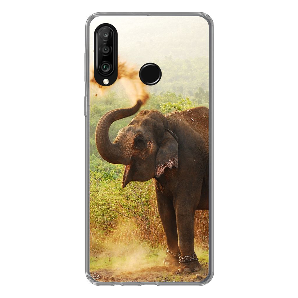 MuchoWow® Handyhülle Schutzhülle Hülle für Huawei P30 Lite Produktbild 
