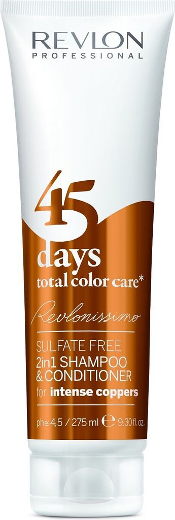 Revlon Revlonissimo 45 Days Conditioning Shampoo Intense Coppers 275ml