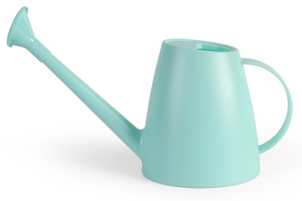 Gießkanne für Zimmerpflanzen, kleine Sprühkanne für Zimmerpflanzen und Gartenblumen, Wasserkrug mit langem Ausguss, blau