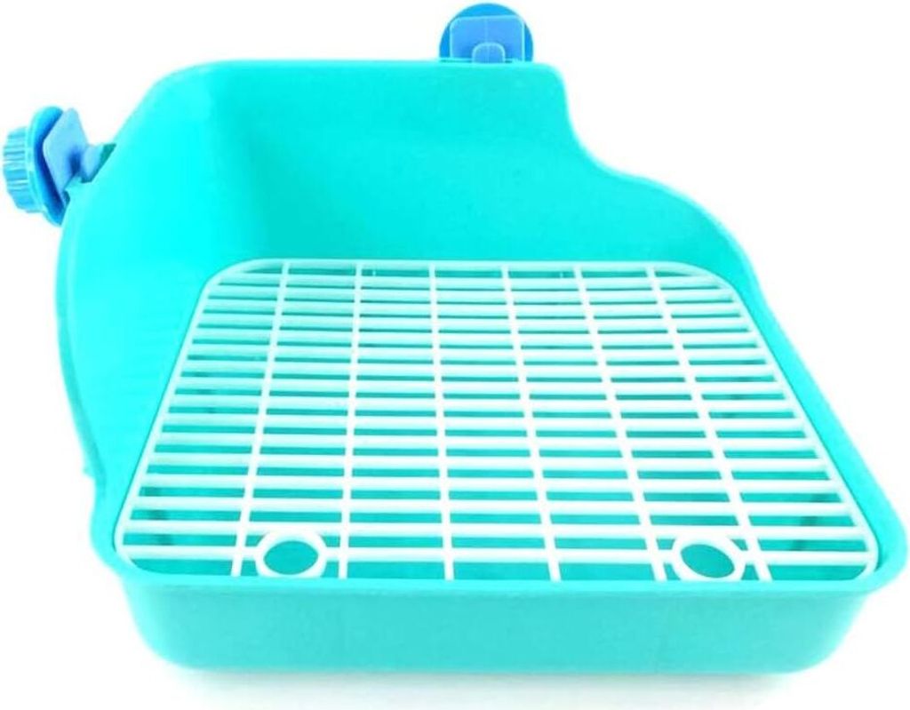 Leicht zu reinigende Kaninchentoilette, Toilettentraining, für Kleintiere/Kaninchen/Meerschweinchen/Frettchen