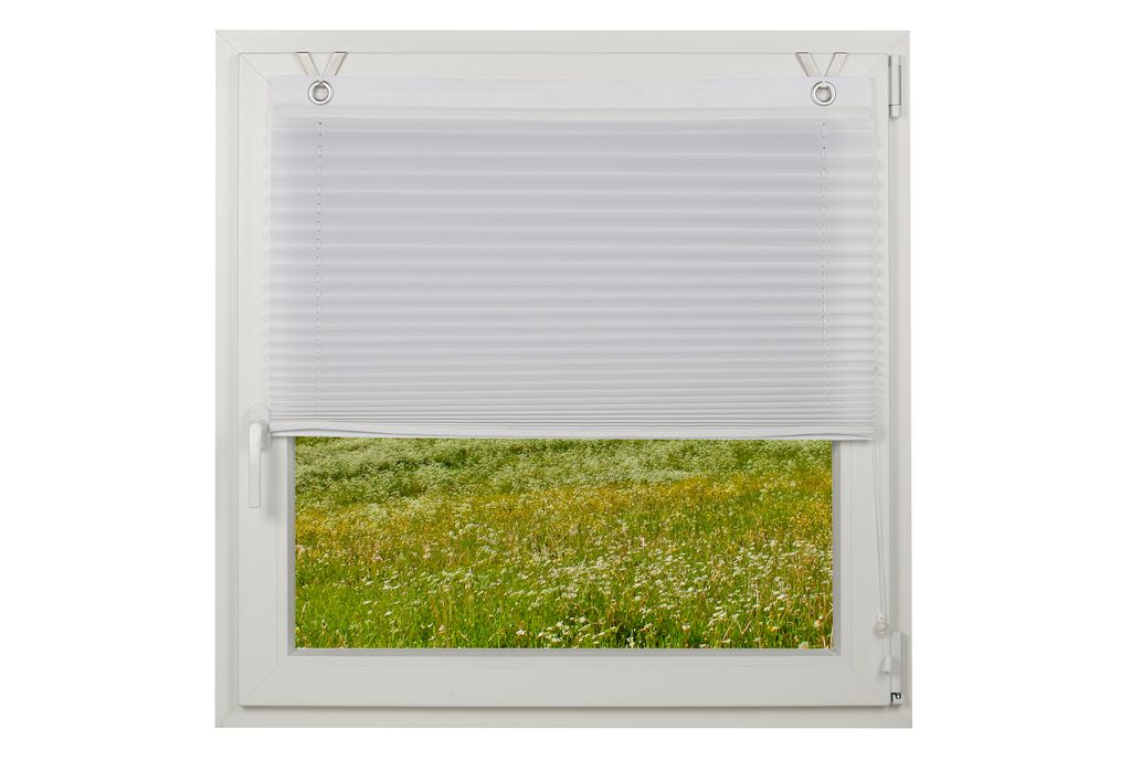 Zubehör - Rollos für Fenster ohne Bohren inkl TEXMAXX Reflect in Grau Silber Verdunklungsrollo Thermorollo Sichtschutz 50 x 160 cm Stoffbreite 46 cm 