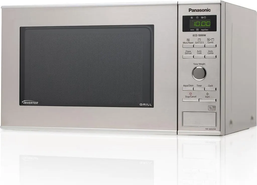 Micro-ondes Grill Panasonic Inox 23L idéal pour Cuisiner et Griller