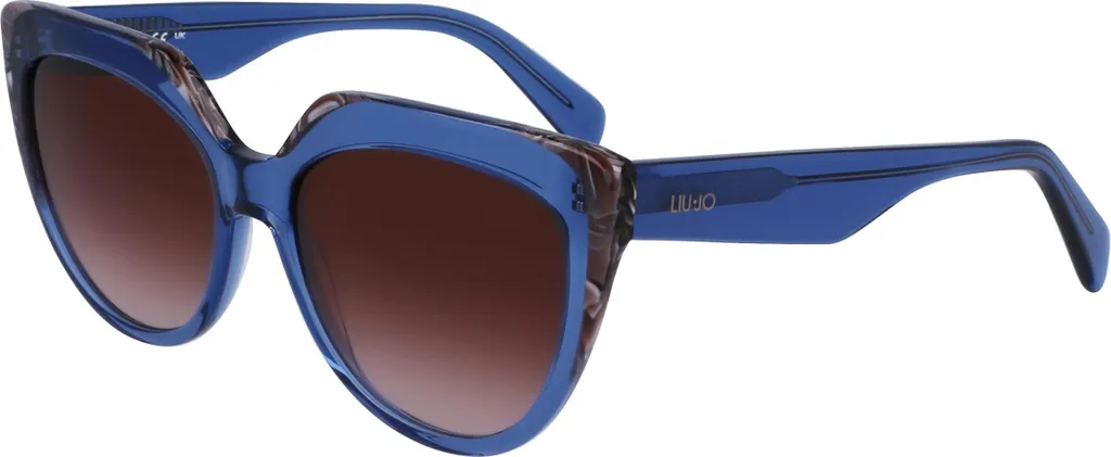 Lunettes de soleil LIU JO LJ783S 416 Bleu Gris 55mm pour Femme Chic