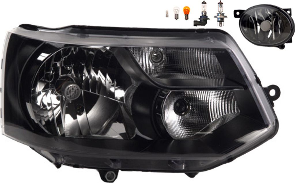 Johns, Scheinwerfer Osram Night Breaker Laser passend für VW Transporter T5 Re. Nebel. 7E1941016D 7E1941016H 7E1941016R 7E1941016T 7E0941700A 7E09417