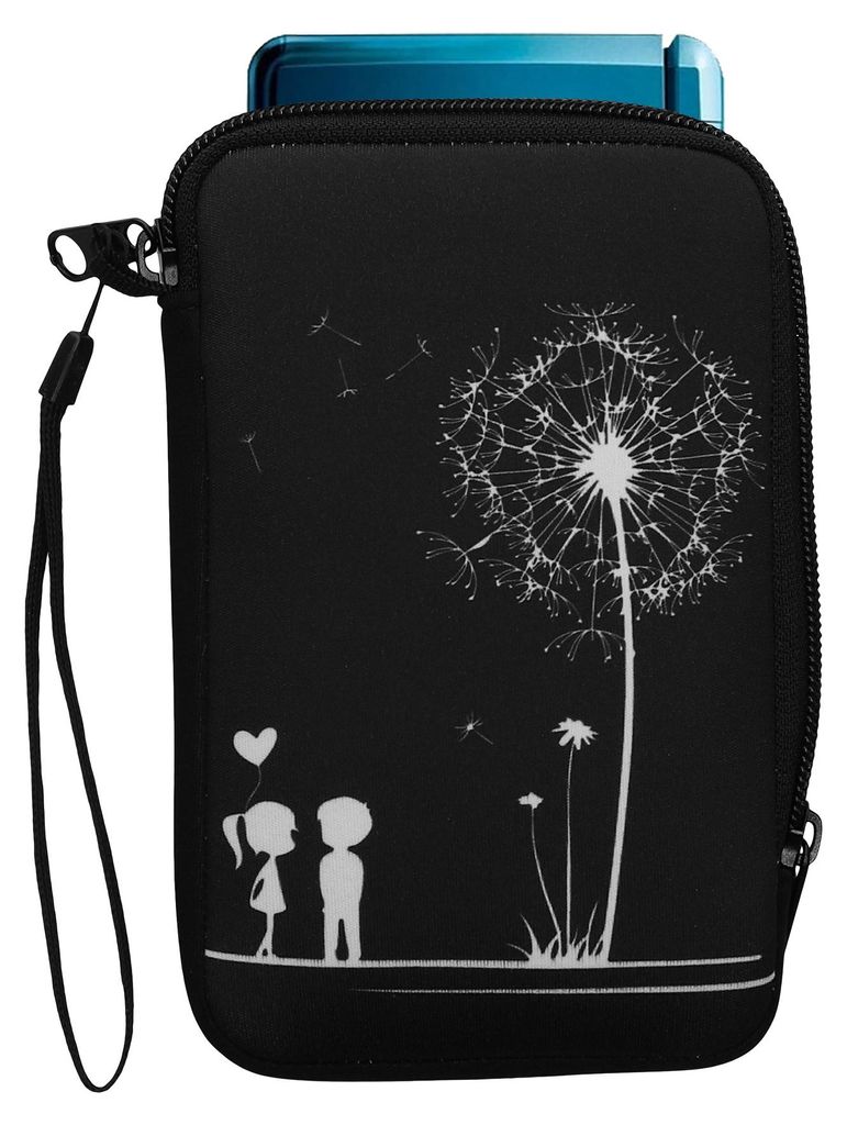 kwmobile Tasche kompatibel mit Nintendo 3DS XL - Neopren Produktbild 