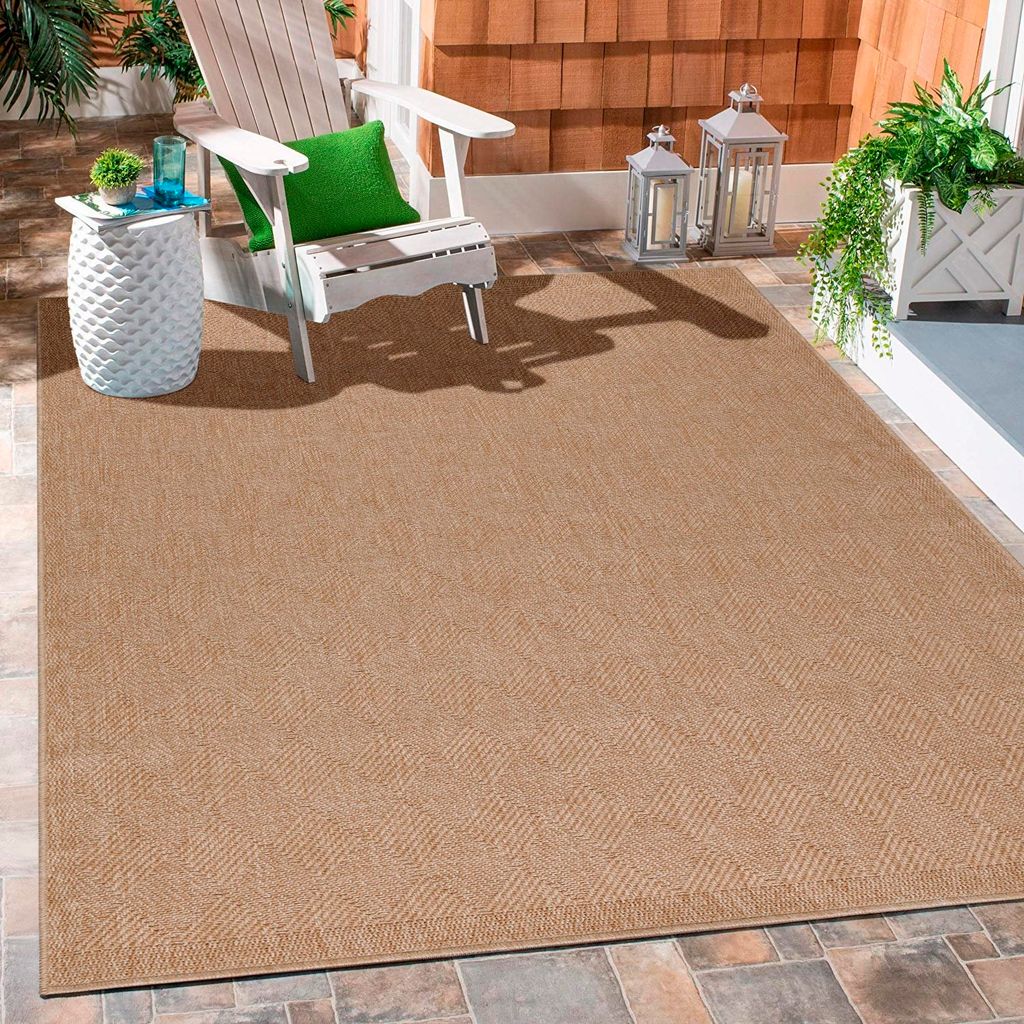 Carpetsale24 Tapis Intérieur Extérieur Tissage Plat Aspect Image du produit 