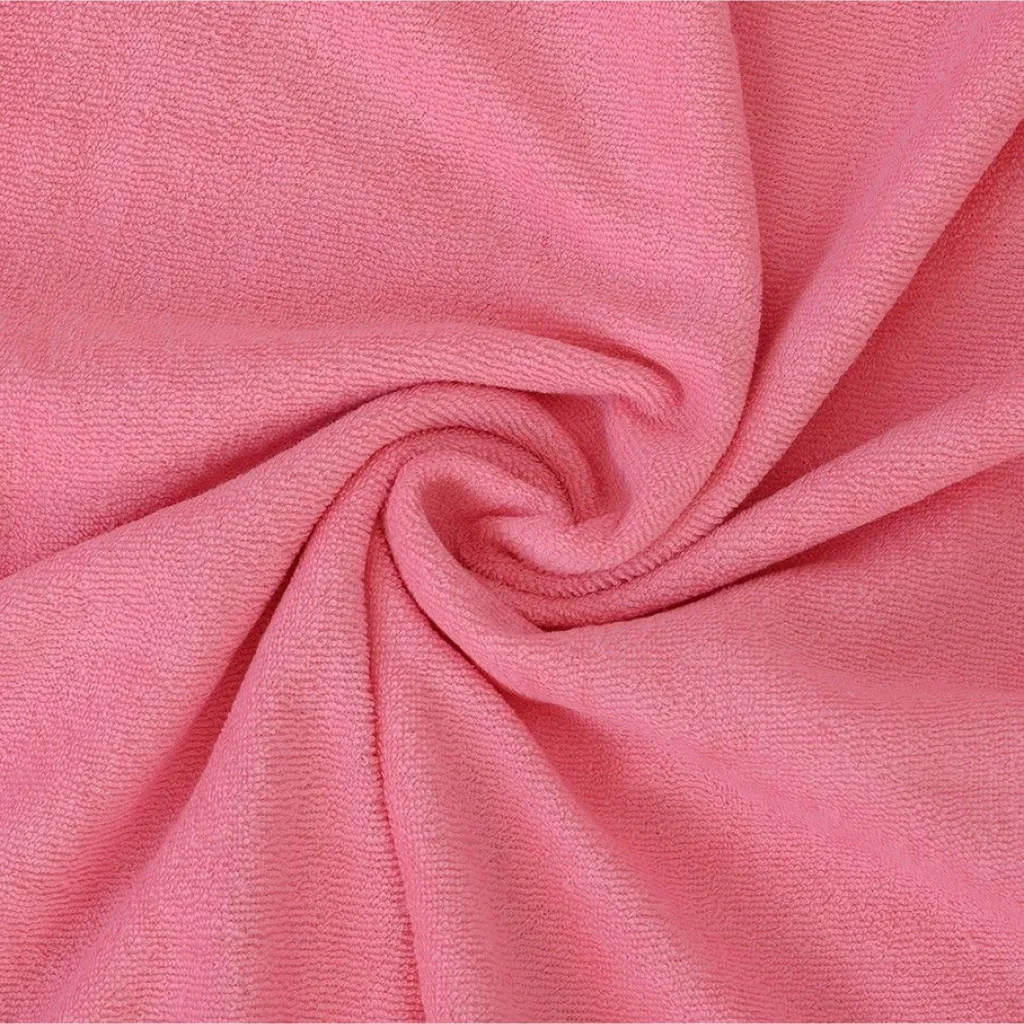 Lenzuolo sotto spugna rosa 140x200 | No stiro e Comfort Extra