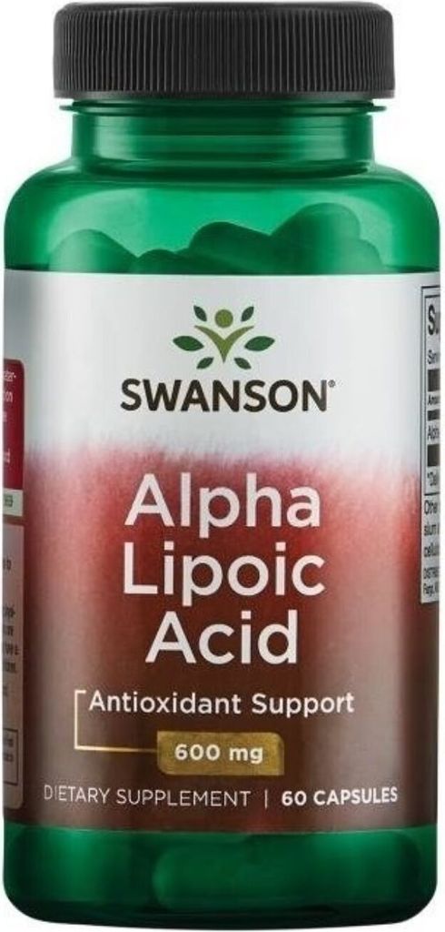 Swanson Alpha Lipoic Acid (acide lipoïque alpha), 600 mg, Image du produit 