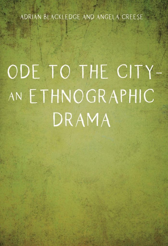 Ode To The City An Ethnographic Drama – Lingua: Inglese
