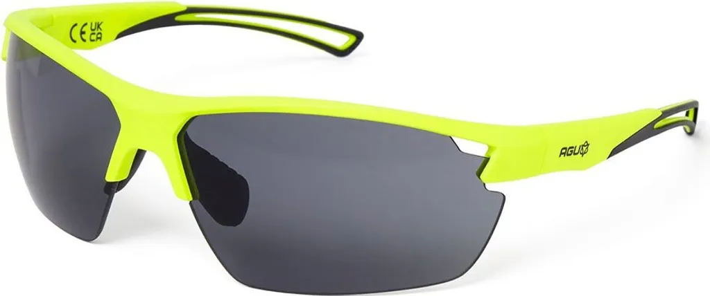 Lunettes Agu Valiant Jaune Clear Blue contre l'éblouissement à vélo