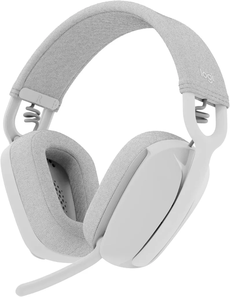 Leichte kabellose Over-Ear Kopfhörer mit geräuschunterdrückendem Mikrofon, Multipoint Bluetooth, 40-mm-Sound, bis 18 Std Akku, für Teams & Zoom