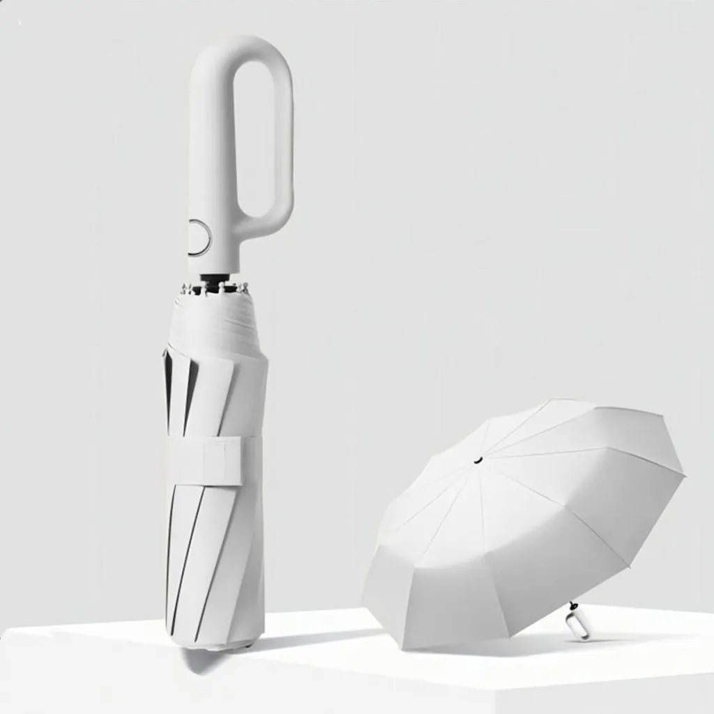 Parapluie Pliant Automatique Compact et Résistant pour le Voyage