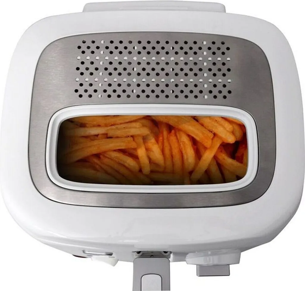 Eldom FR18 Freet Friteuse Classique 2,5L Grise et Blanche réglable
