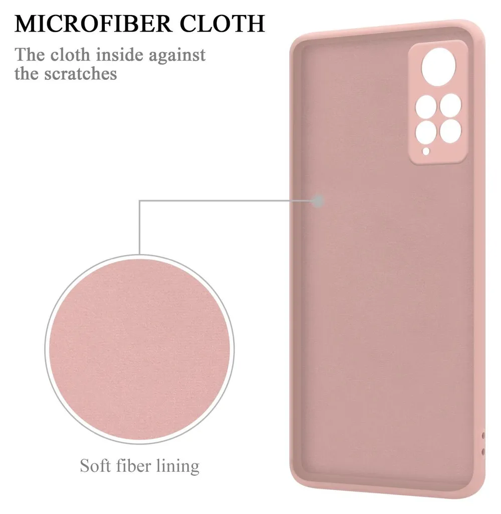 Cover Glitterata Per Xiaomi Redmi Note 11 Pro 5G – Custodia Protettiva TPU Rosa Per Donne E Ragazze - 2