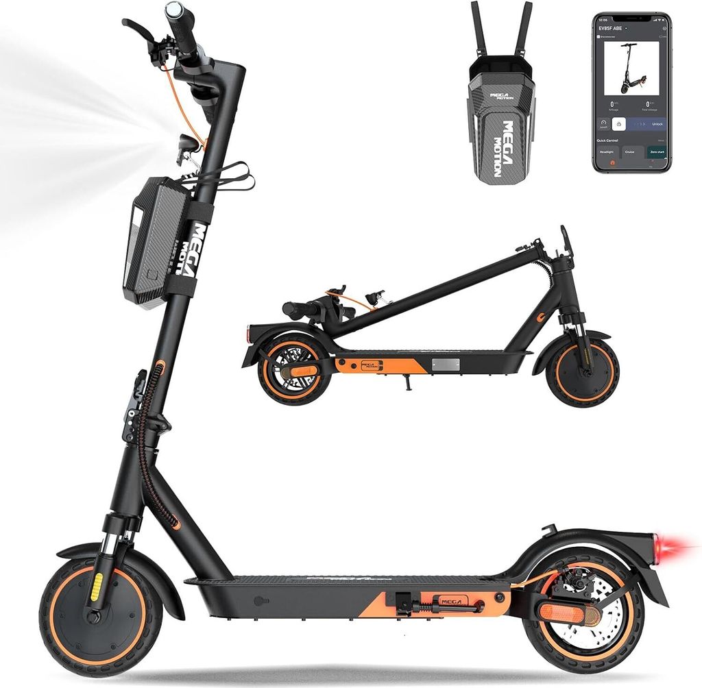 MEGA MOTION Elektroscooter E-Scooter mit Straßenzulassung Produktbild 1