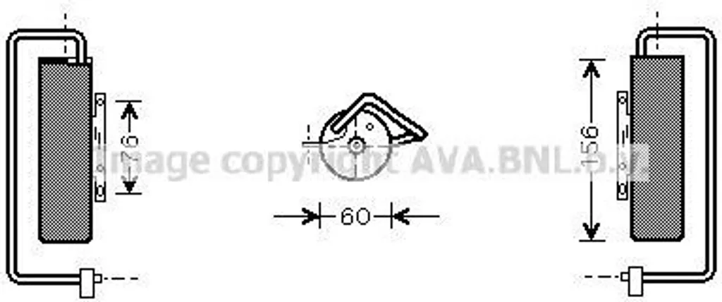 Réparer support thermique cassé avec PRASCO OLD335 pour Opel Signum