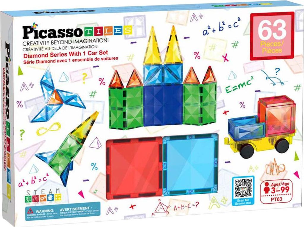 PicassoTiles Diamond Series Set, Bausatz, 3 Jahr(e), Produktbild 
