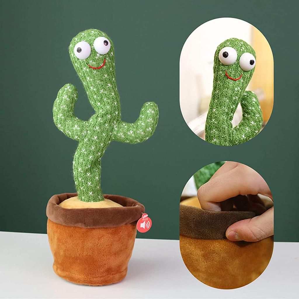 Tanzender Kaktus, sprechender Kaktus Spielzeug wiederholt, was Sie