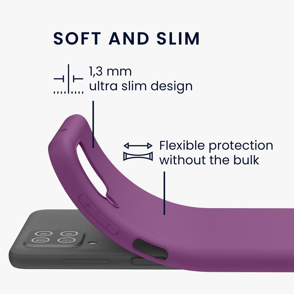 kwmobile Handyhülle für Samsung Galaxy A12 Hülle - TPU Case Produktbild 