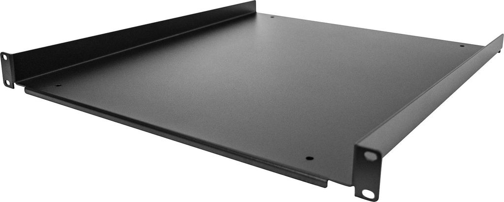 StarTech.com 1HE 19 Zoll Fachboden für netzwerk schrank - Freitragende Rack ablage für Serverschrank/Rack - Frontmontage - Belastbarkeit 25kg - 5...