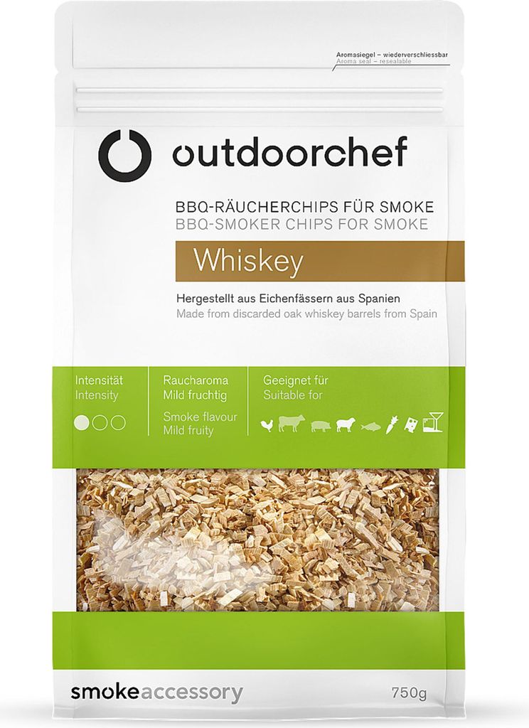 Outdoorchef Zubehör Räucherchips Whiskey für Smoke Art.Nr. 14.523.15