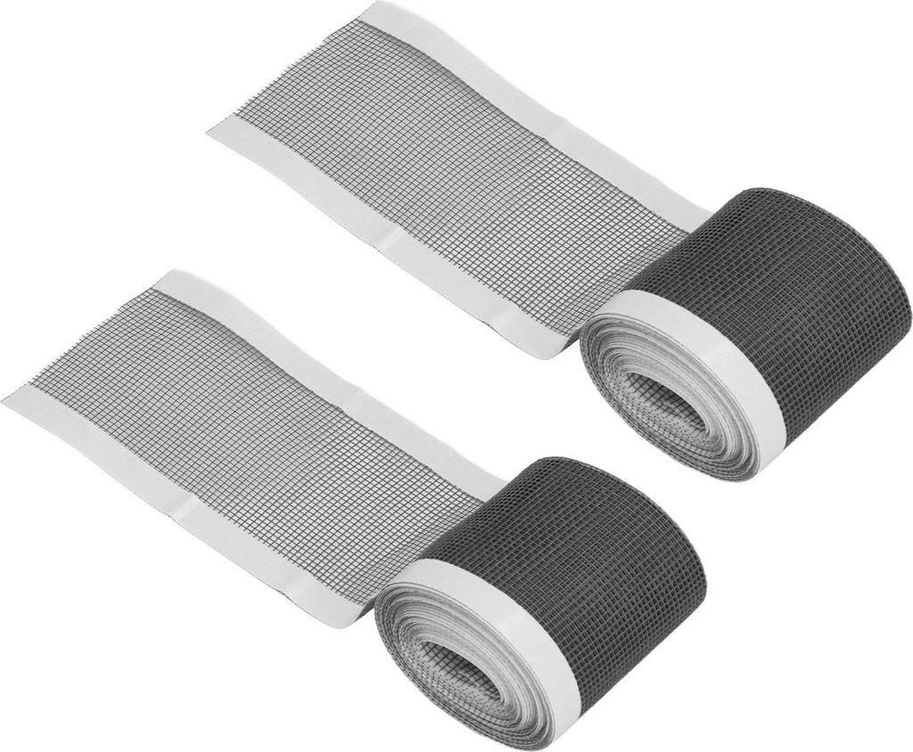 2 Rollen Einweg-Duschabfluss Mesh Sticker PVC Linear Shower Drain Cover Hair Catcher mit Removal Tool für DIY Floor Drain