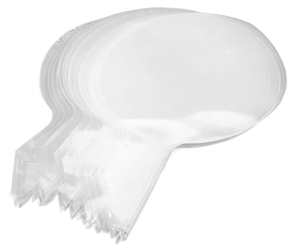 50pcs Boboballons 18 Zoll transparentes PVC modisch klar für die Hochzeitsdekoration