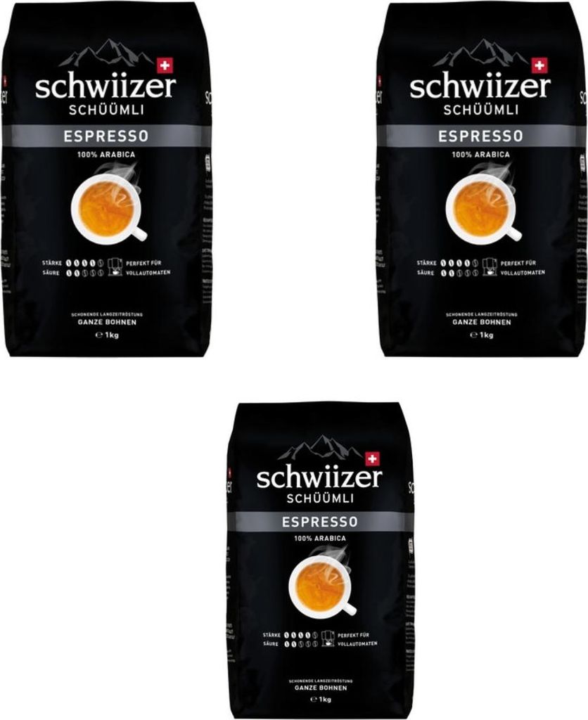SCHWIIZER SCHÜÜMLI Bohnenkaffee Schwiizer Espresso Produktbild 