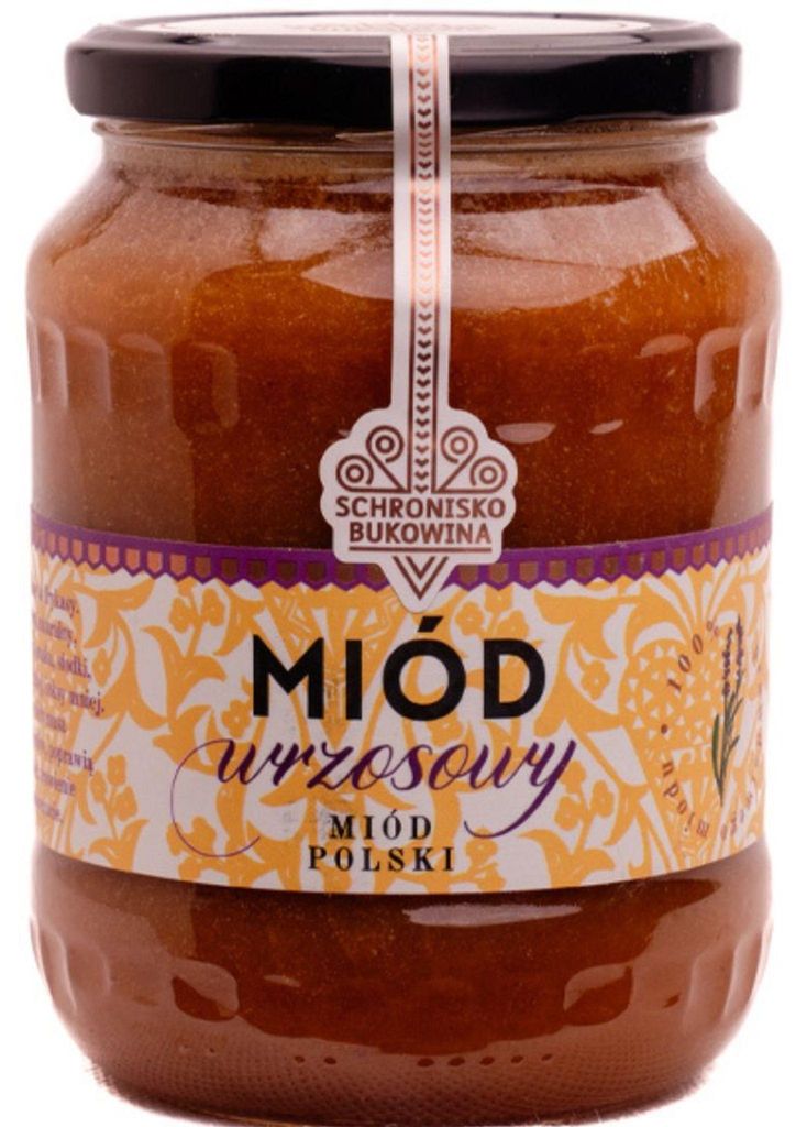 Miel de bruyère, 710 ml / 1 kg - Bukowina Image du produit 
