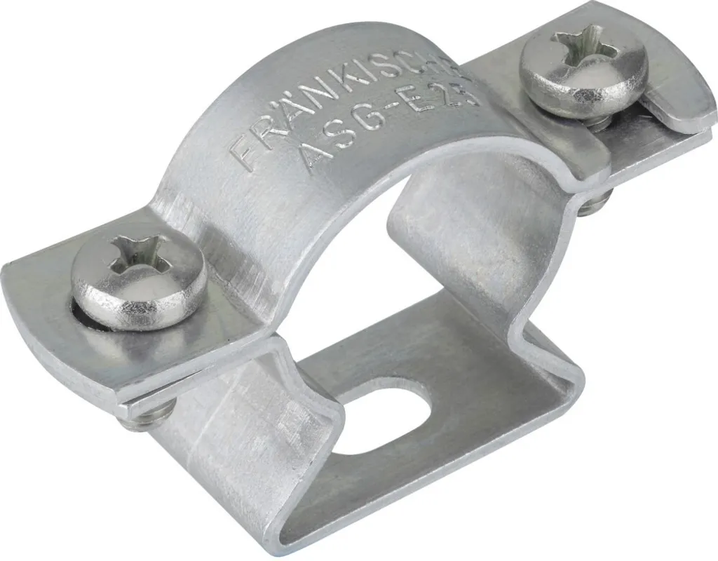 Fixation de conduits 63mm ASG-E 63 aluminium pour réseaux de câbles