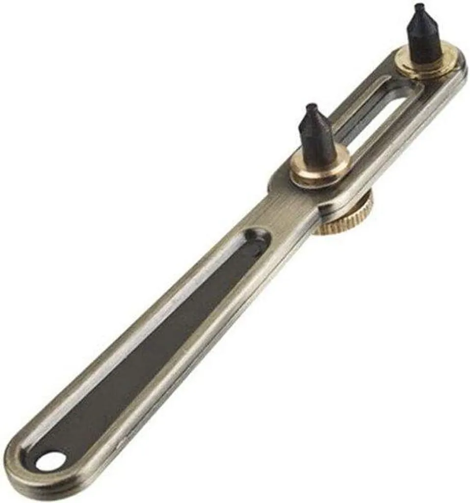 Ouvre-boîtier pour réparation de montres - Réglable en cuivre - 50 mm