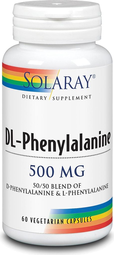 Solaray Dl-Phenylalanine 500 Mg 60 Vcaps