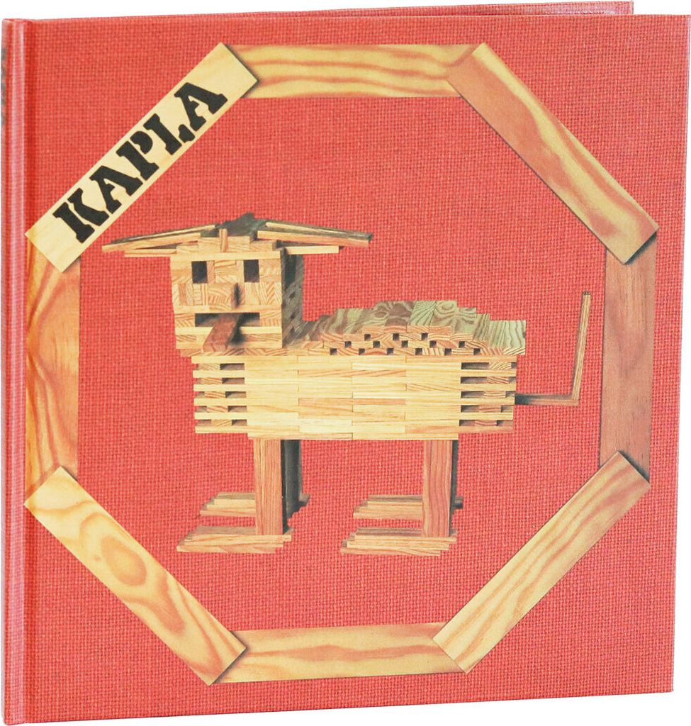 KAPLA Bücher - Buch 1 für Anfanger Rot - LIVR1