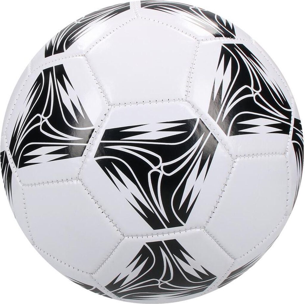 Fußball 'Golden Star' - Fussball für Kinder & Erwachsene - Größe 5 perfekt zum Tore schießen - Ball für das Training Indoor & Outdoor - wei...