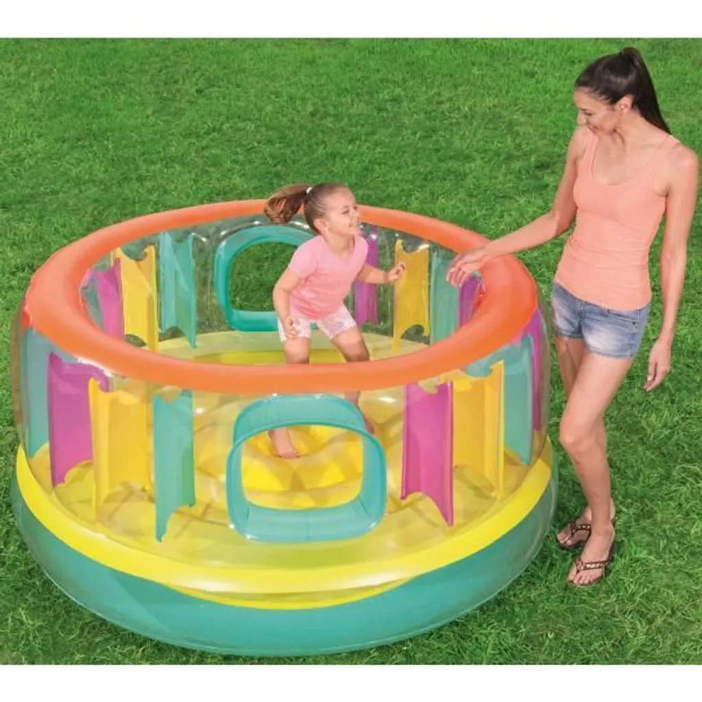 Château gonflable 180x86 cm robuste avec parois de protection Bestway - 33