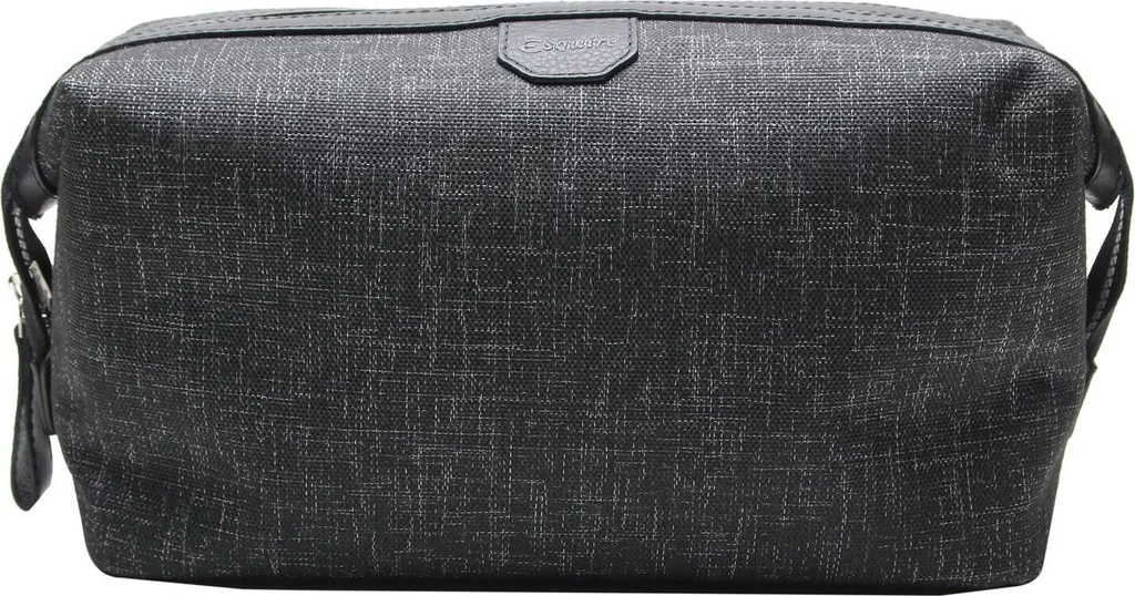 Esquire Toiletry Bag Recycled Life Noir en Matière Recyclée Durable