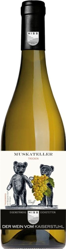 Muskateller trocken Weingut Hiss 2024 Baden | Deutschland | 12% vol | 0,75 l
