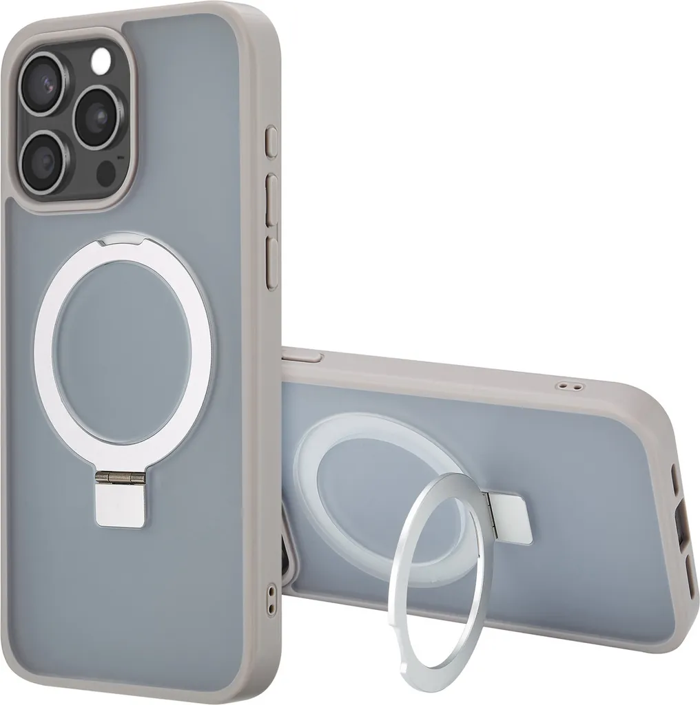 GRECAZO Custodia IPhone 15 Pro Max: Sottile, Magnetica E Con Cordino Antiurto!