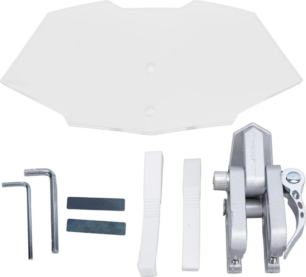 Pare-brise acrylique augmenté avec clip réglable universel pour moto